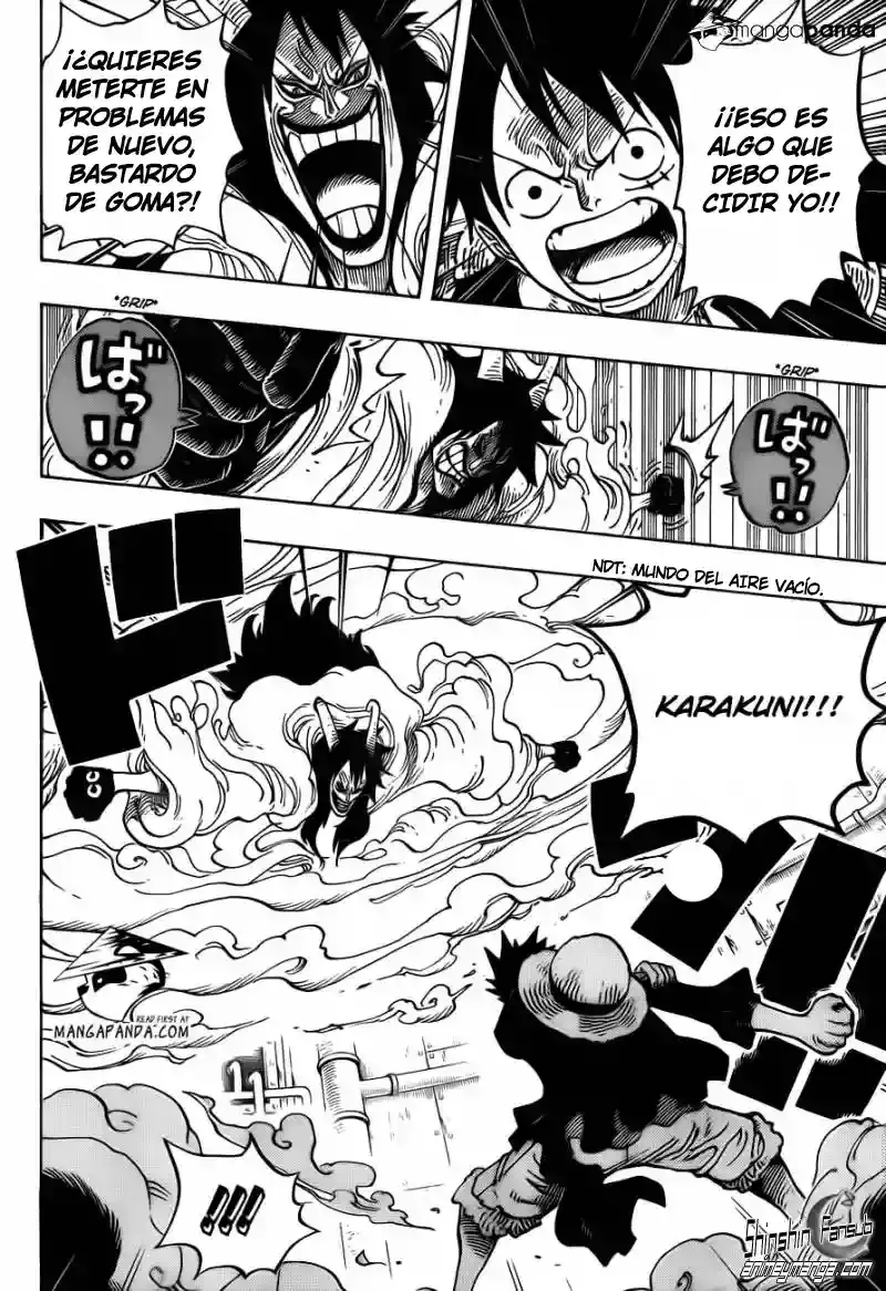 One Piece Capítulo 681 - Página 6 en español