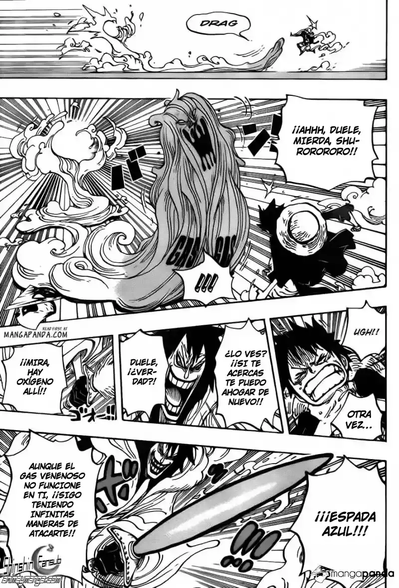 One Piece Capítulo 681 - Página 9 en español