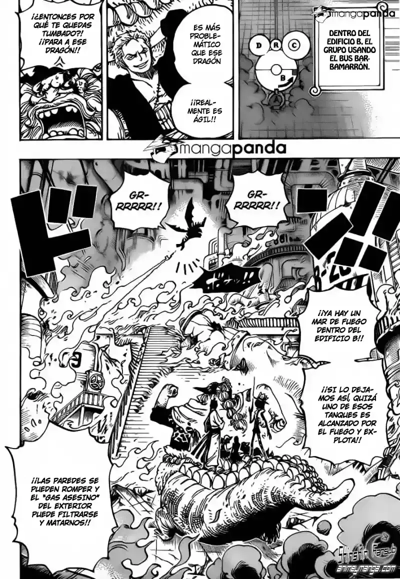 One Piece Capítulo 682 - Página 11 en español