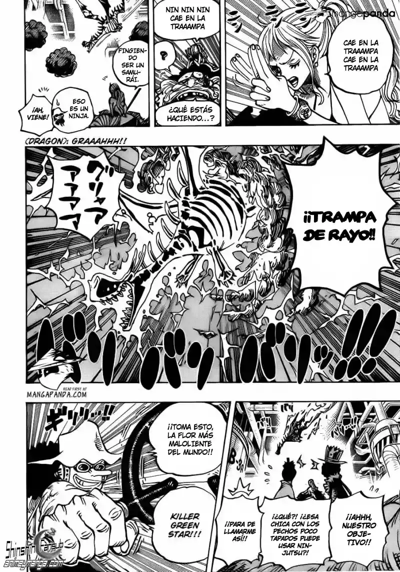 One Piece Capítulo 682 - Página 13 en español