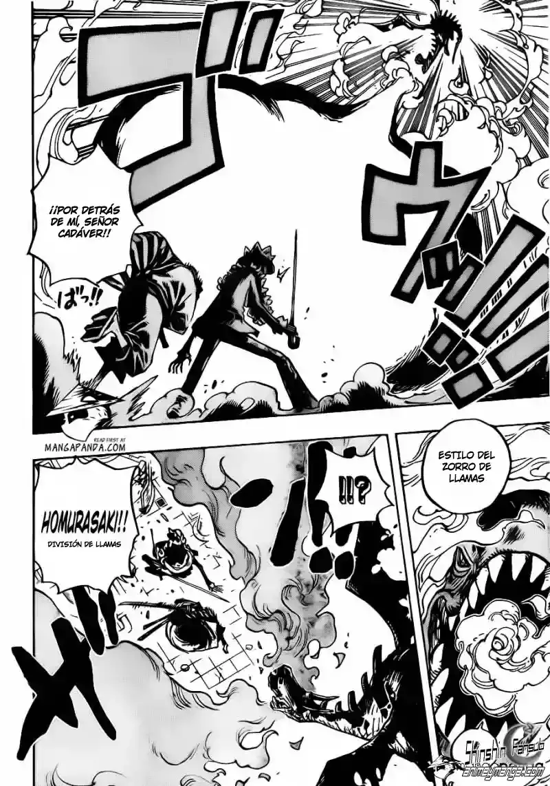 One Piece Capítulo 682 - Página 15 en español