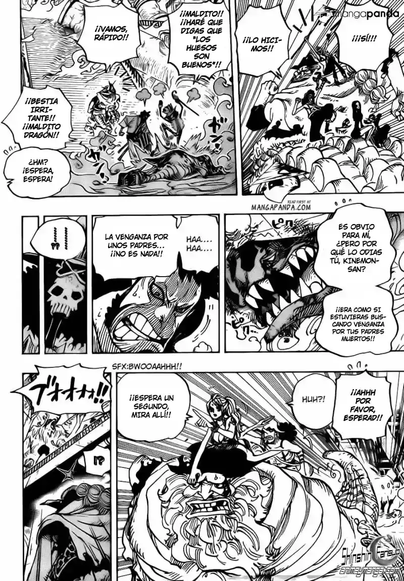 One Piece Capítulo 682 - Página 17 en español
