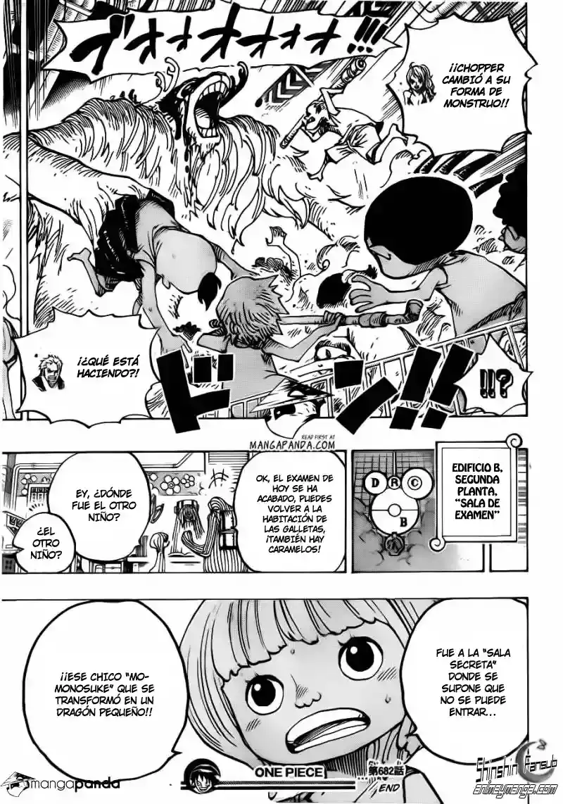 One Piece Capítulo 682 - Página 18 en español