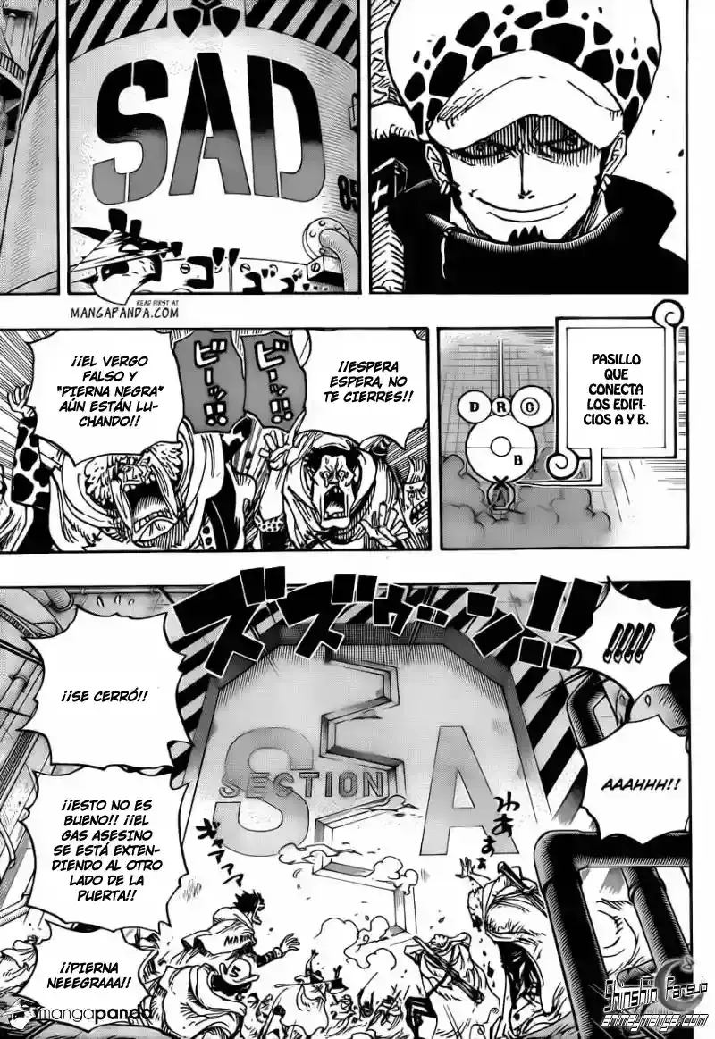 One Piece Capítulo 682 - Página 3 en español