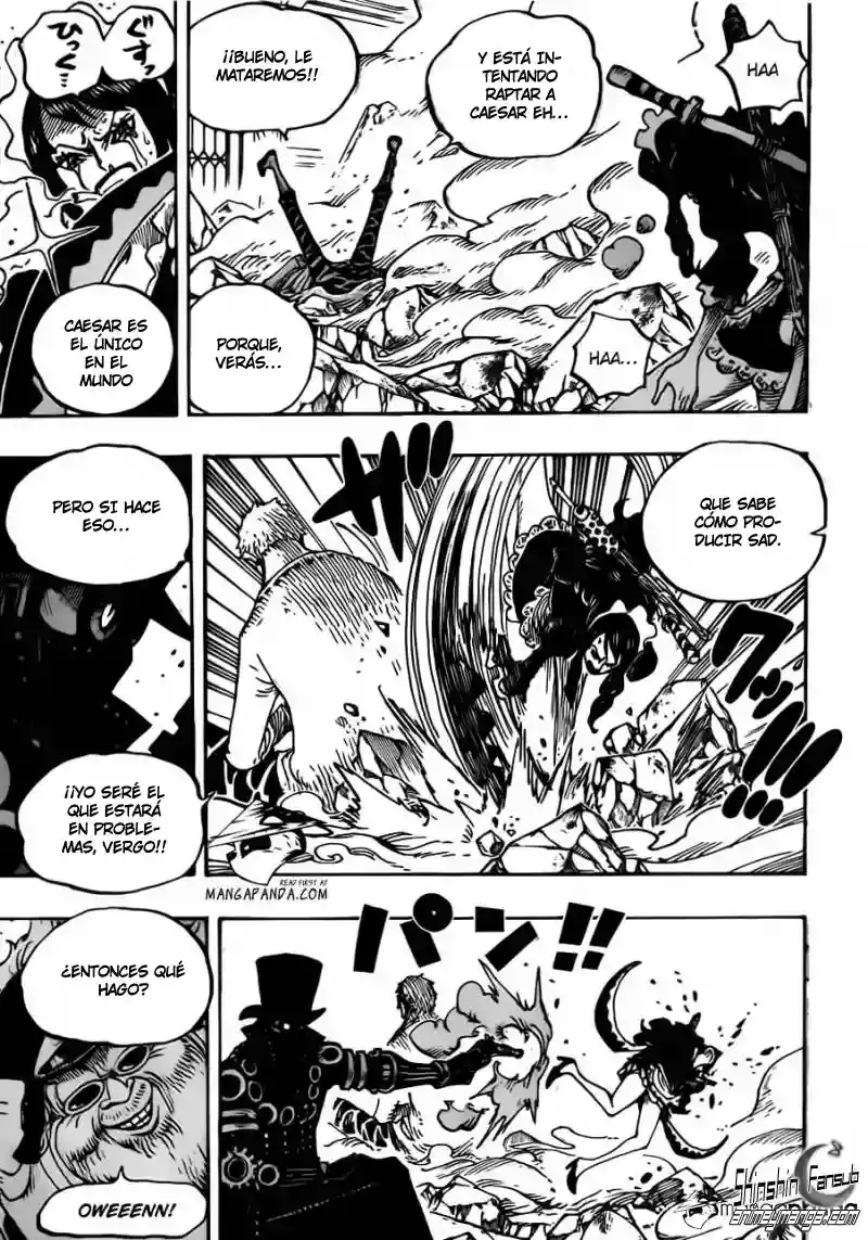 One Piece Capítulo 682 - Página 8 en español