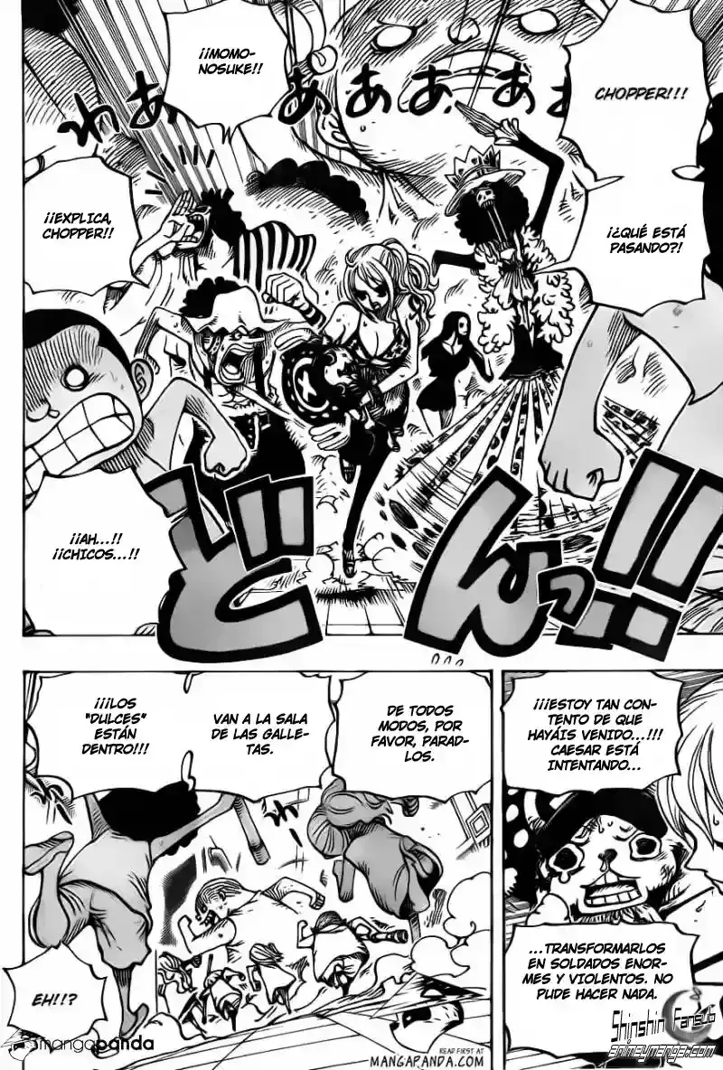 One Piece Capítulo 683 - Página 10 en español
