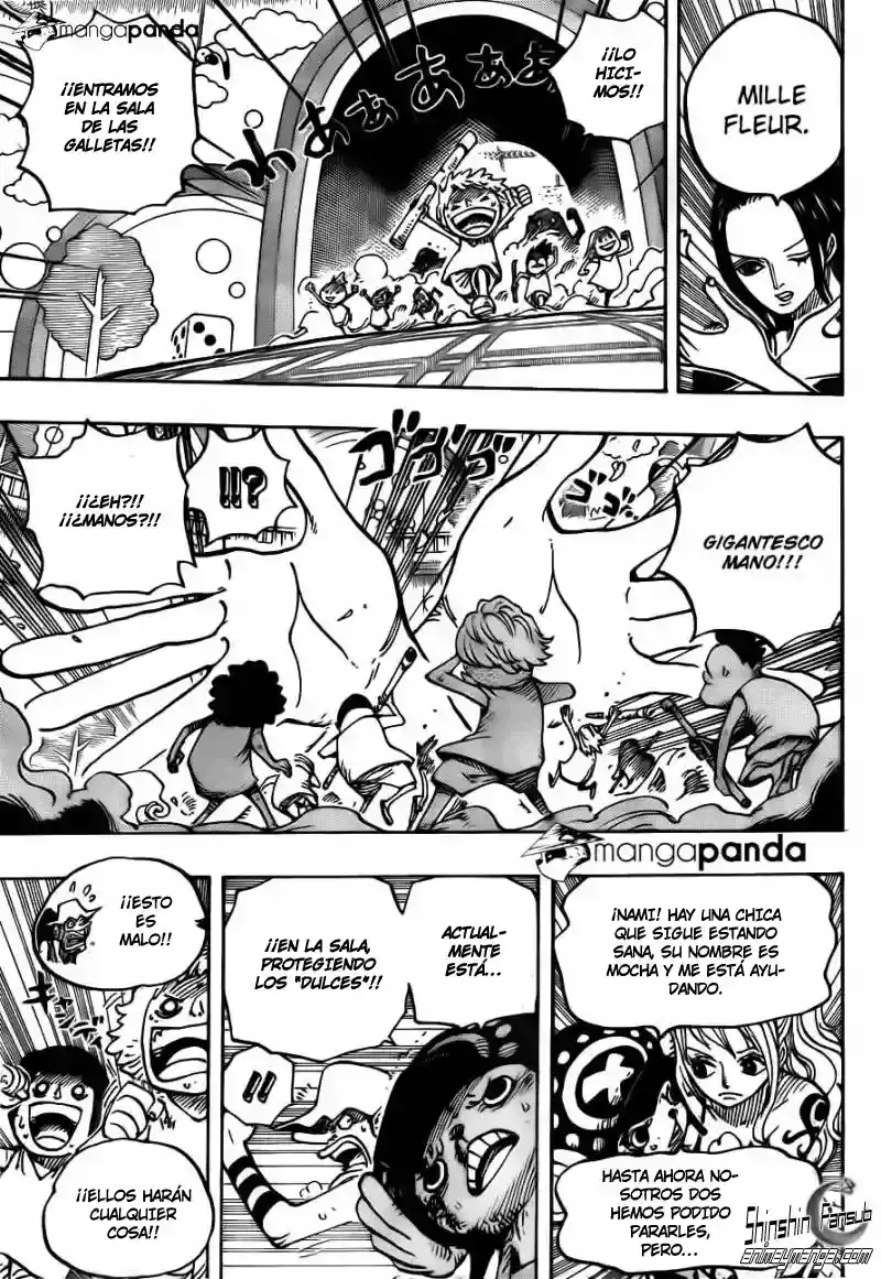 One Piece Capítulo 683 - Página 11 en español