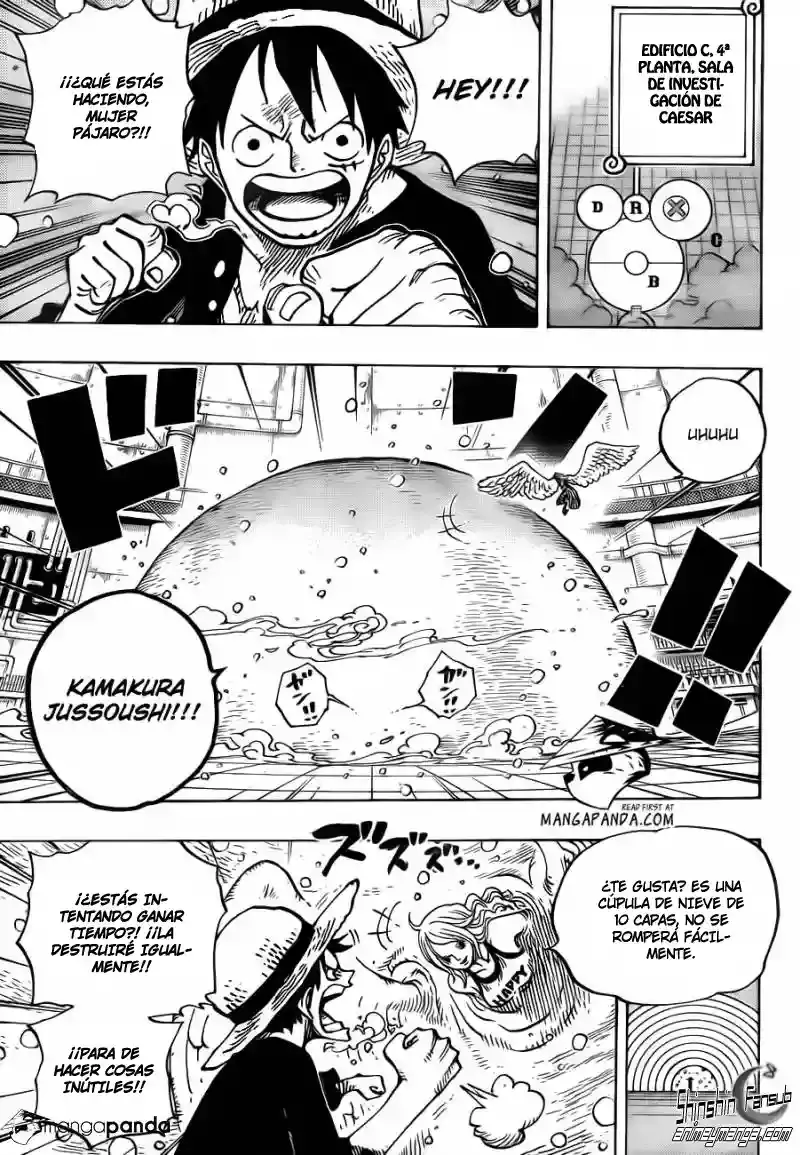 One Piece Capítulo 683 - Página 3 en español