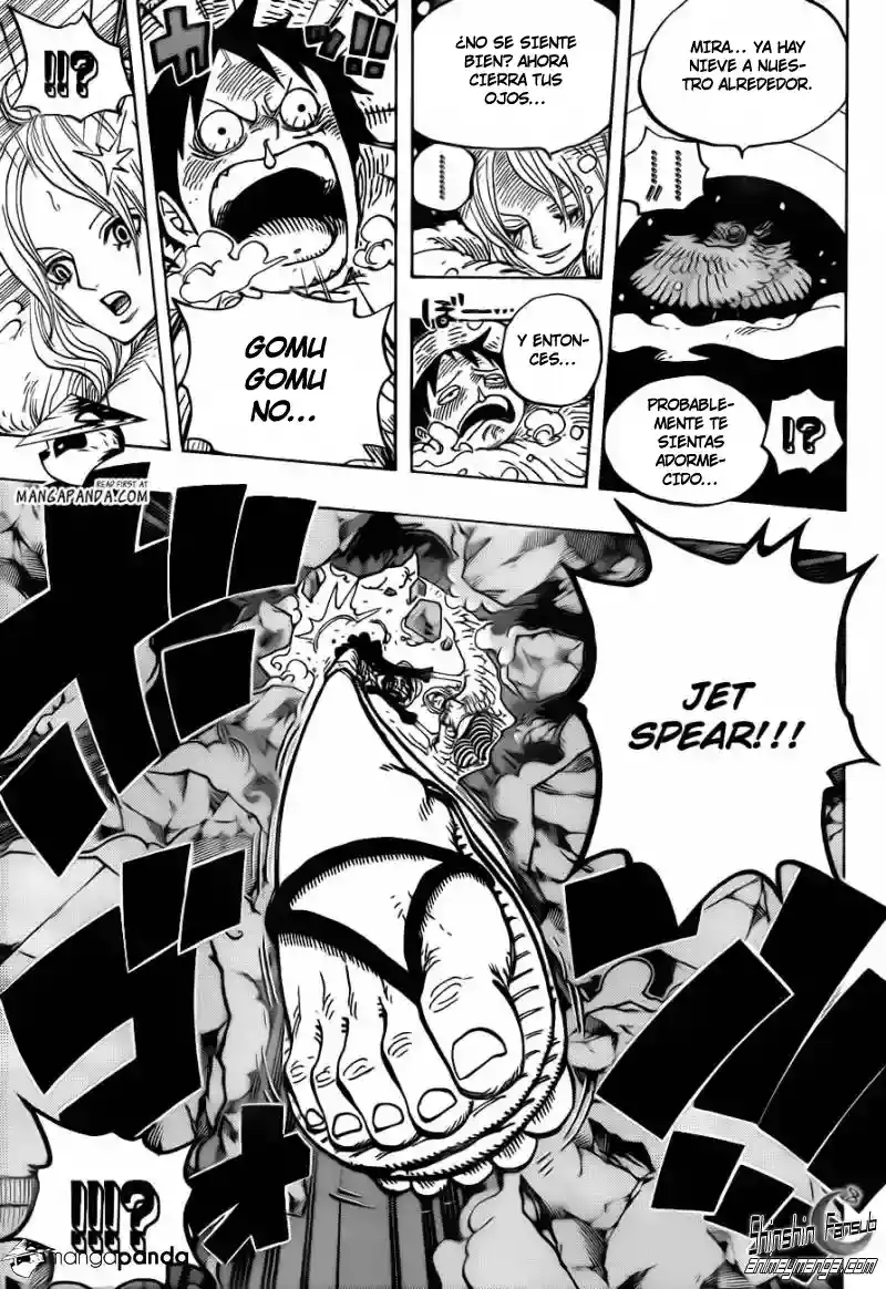One Piece Capítulo 683 - Página 5 en español