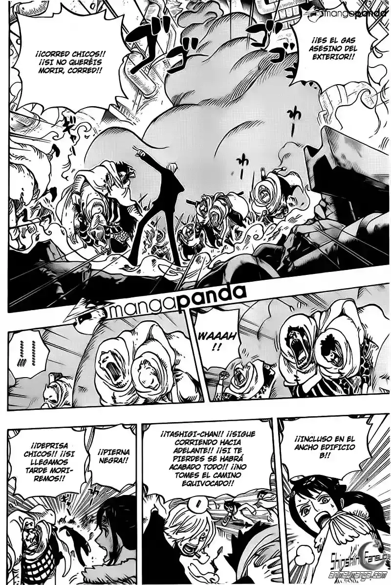 One Piece Capítulo 684 - Página 10 en español