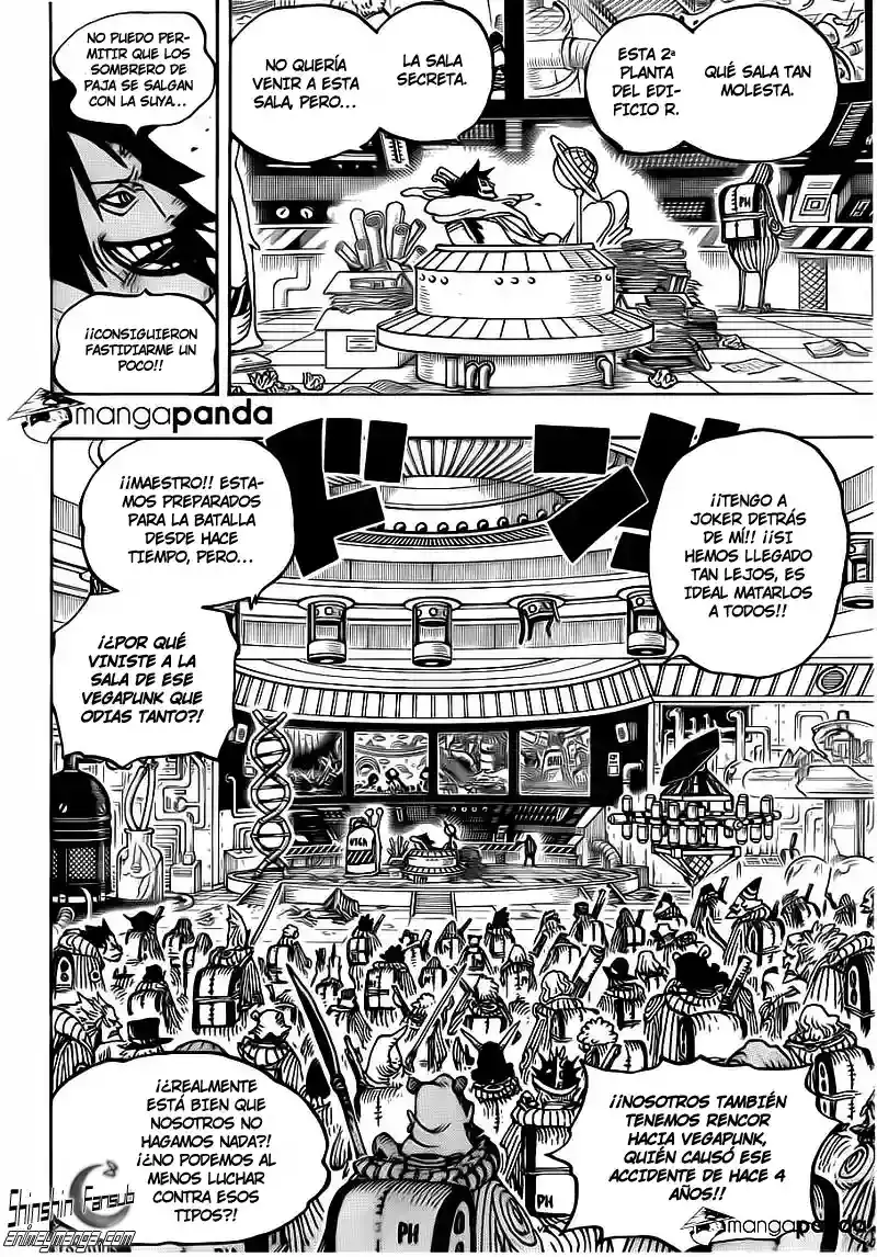 One Piece Capítulo 684 - Página 12 en español