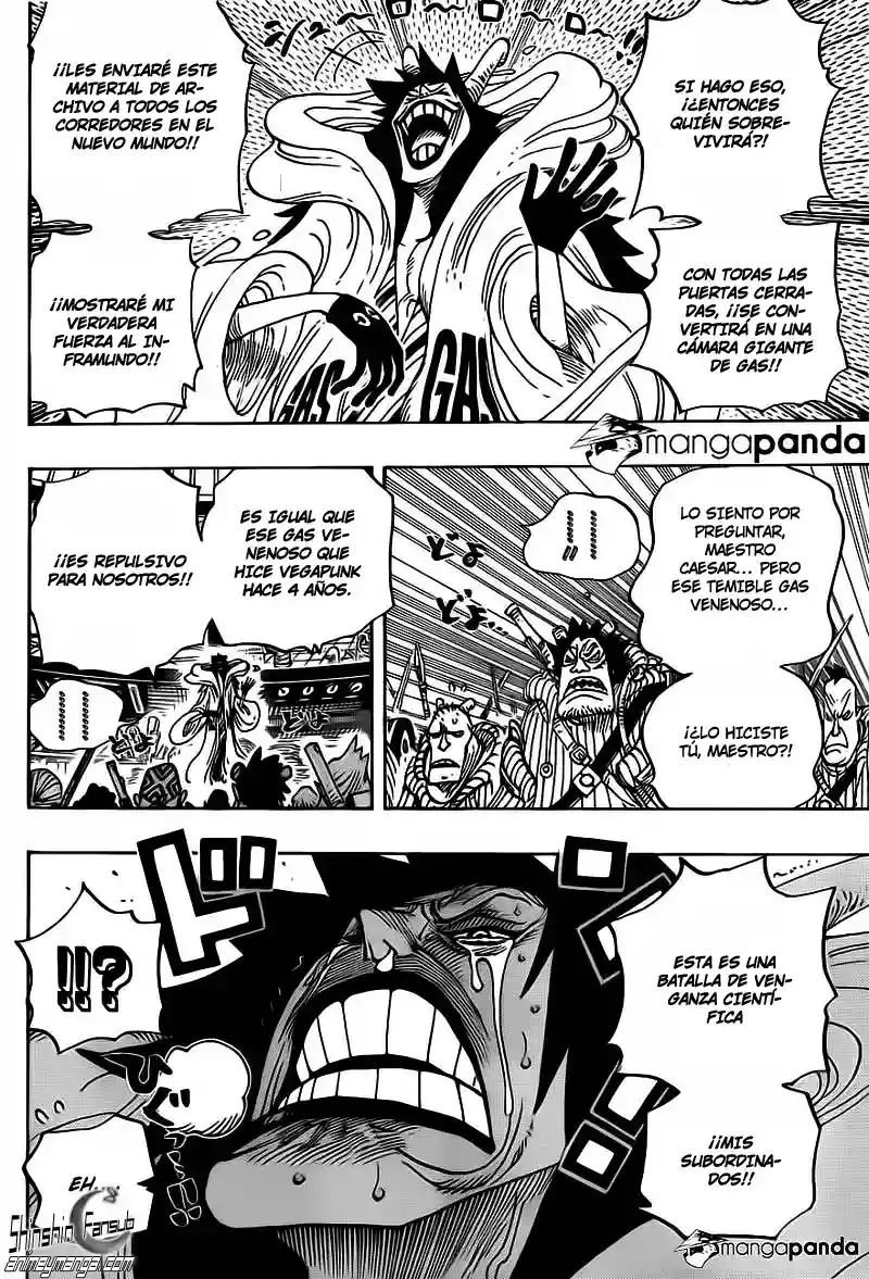 One Piece Capítulo 684 - Página 14 en español