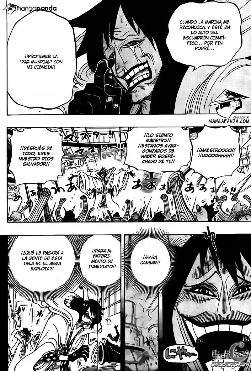 One Piece Capítulo 684 - Página 16 en español