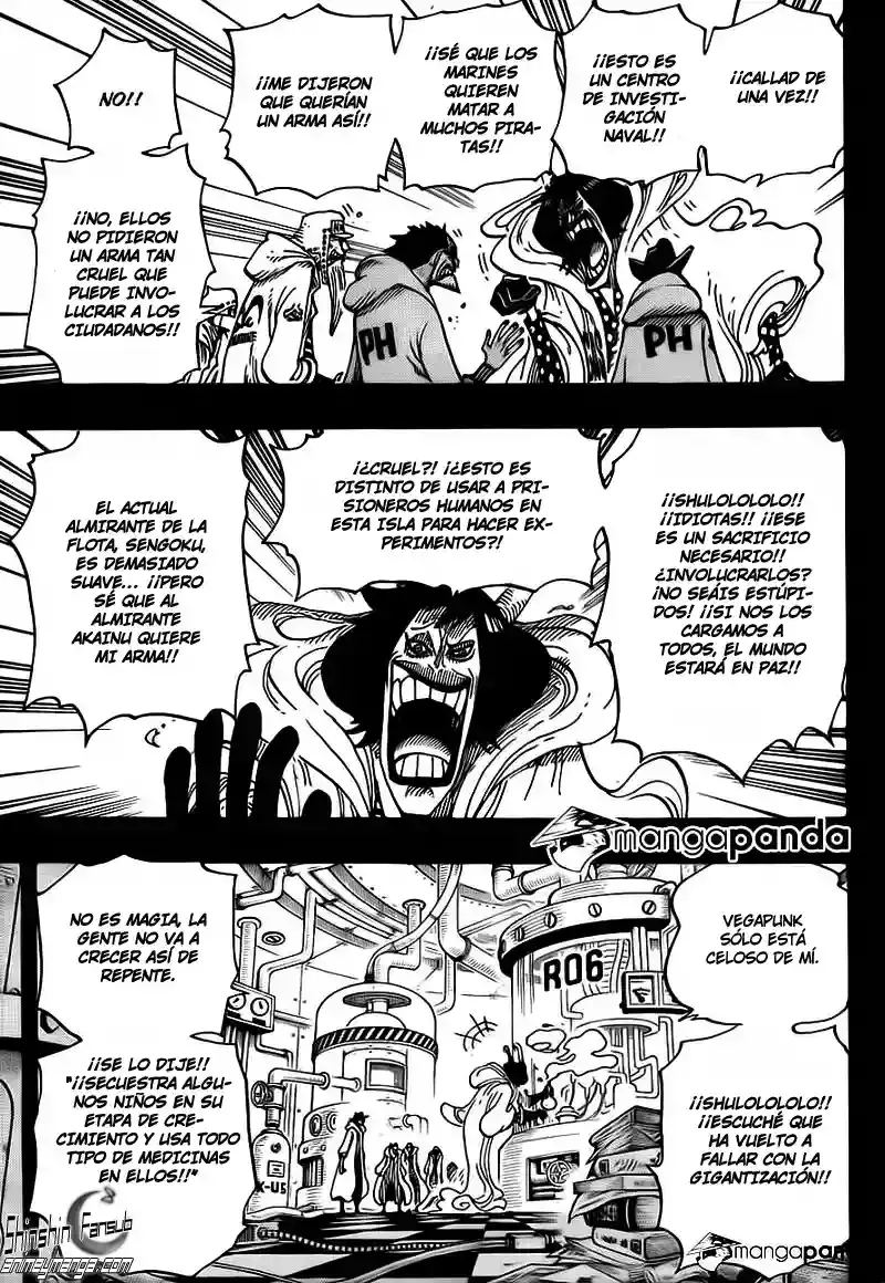 One Piece Capítulo 684 - Página 17 en español