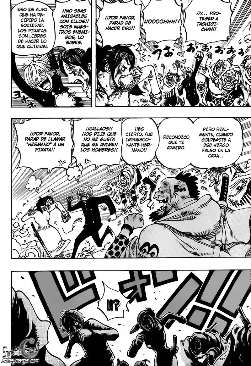 One Piece Capítulo 684 - Página 8 en español