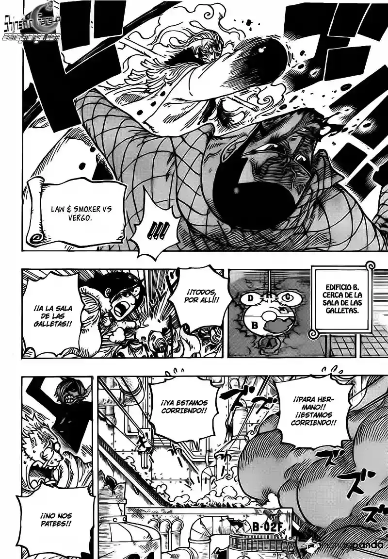 One Piece Capítulo 685 - Página 16 en español