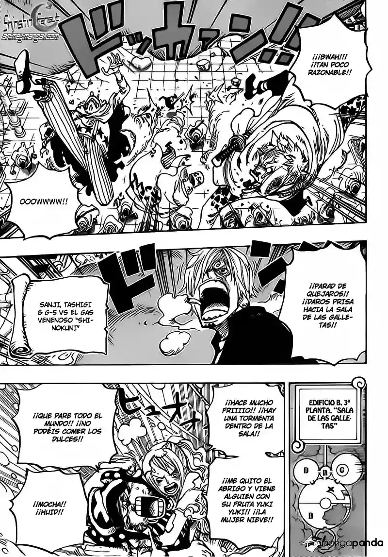 One Piece Capítulo 685 - Página 17 en español
