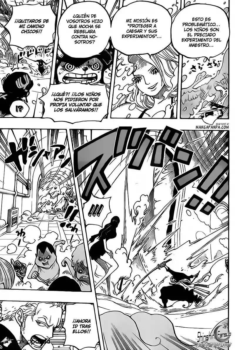 One Piece Capítulo 686 - Página 13 en español