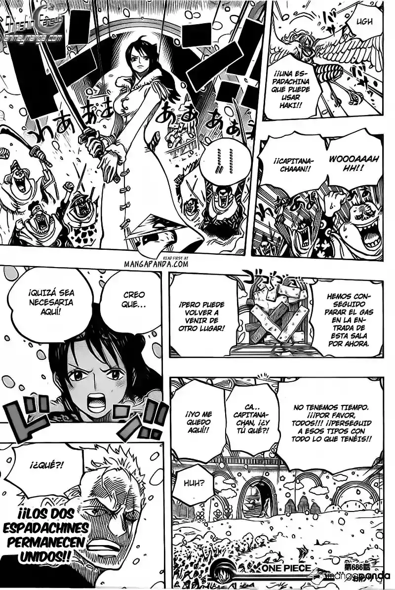 One Piece Capítulo 686 - Página 19 en español