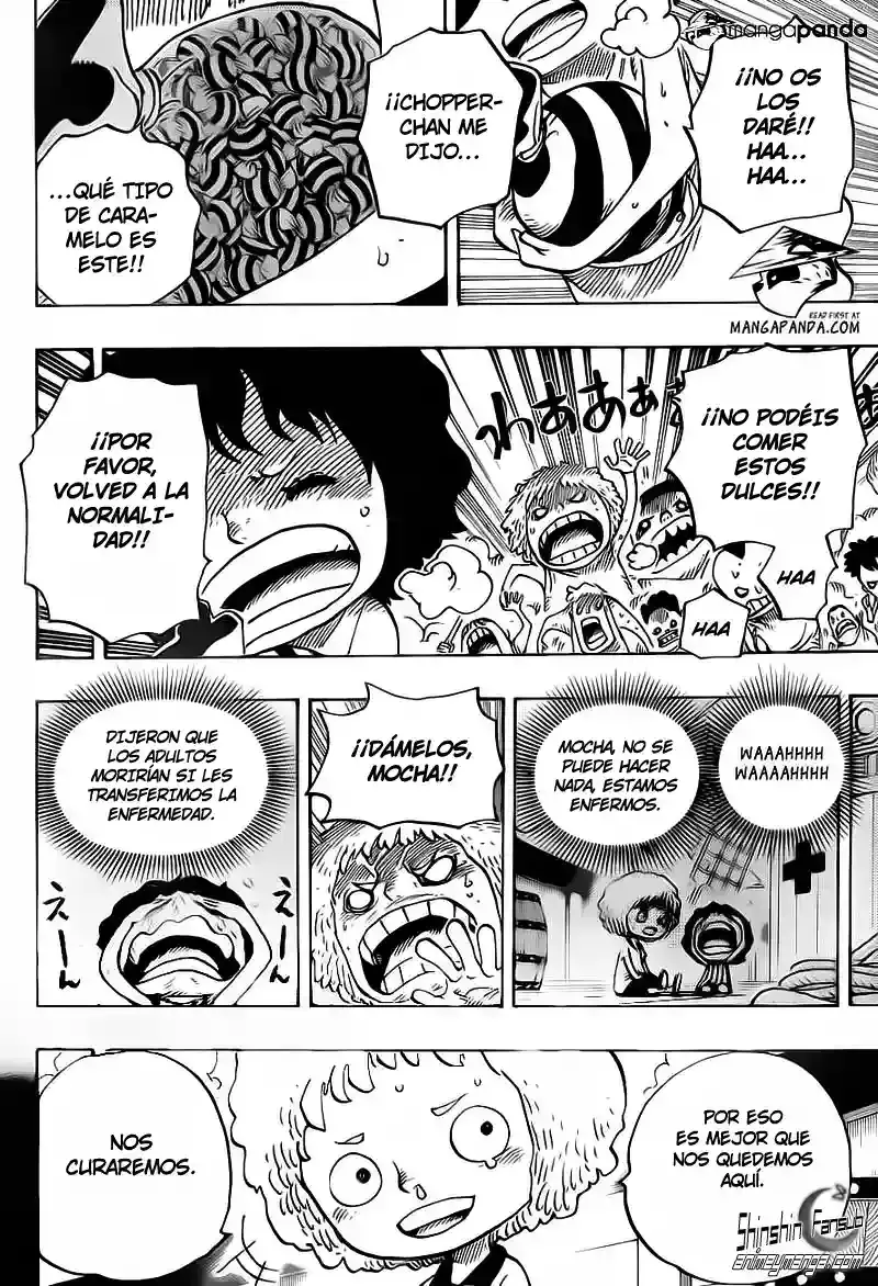 One Piece Capítulo 686 - Página 4 en español