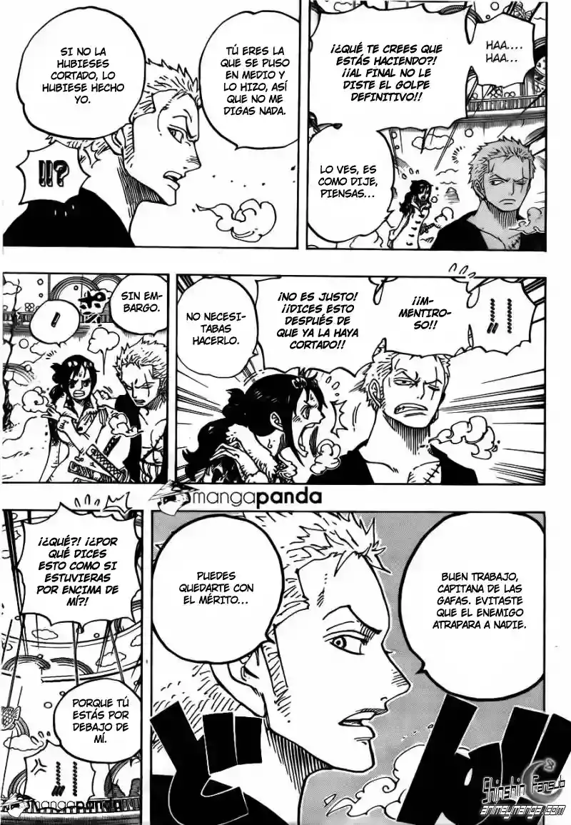One Piece Capítulo 687 - Página 18 en español