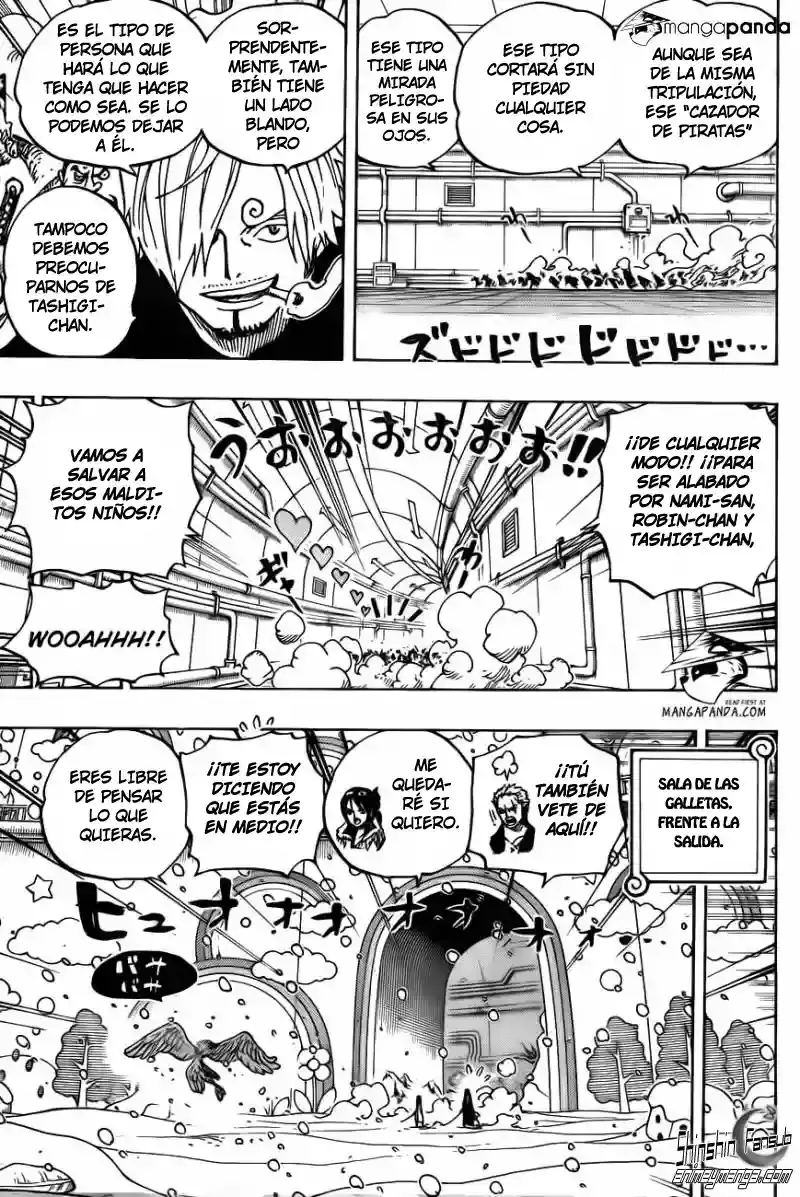 One Piece Capítulo 687 - Página 3 en español