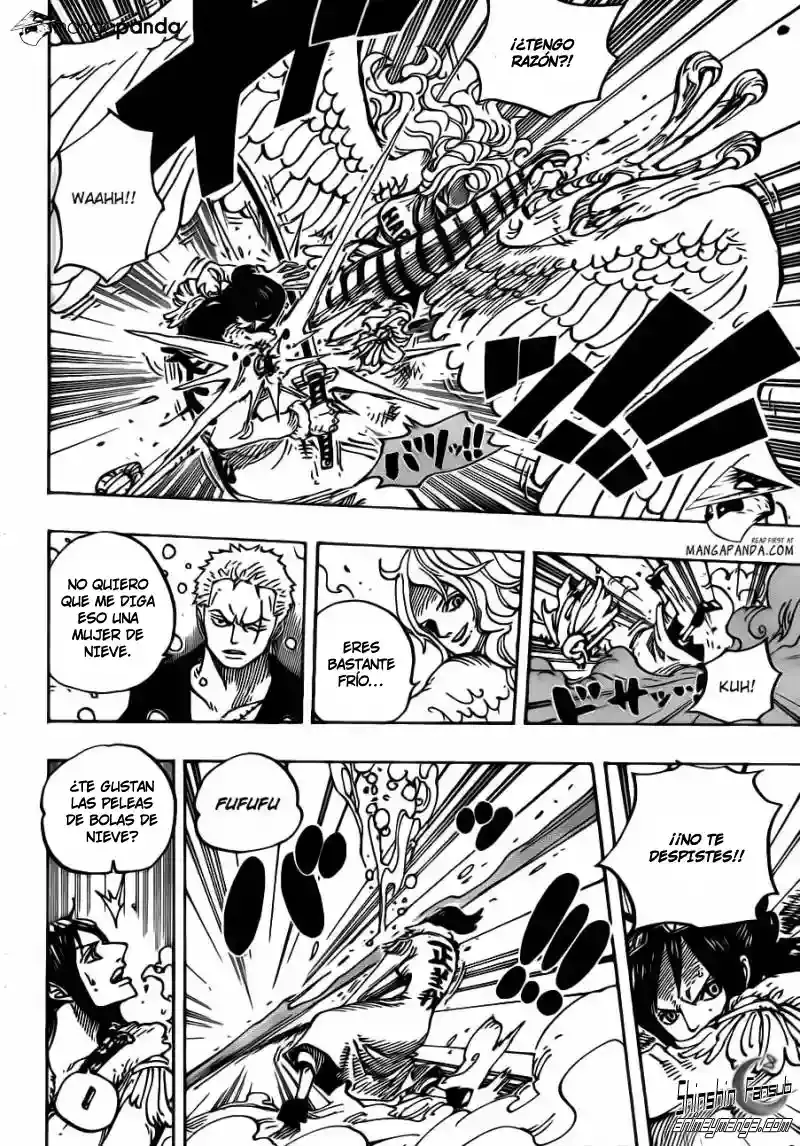 One Piece Capítulo 687 - Página 8 en español