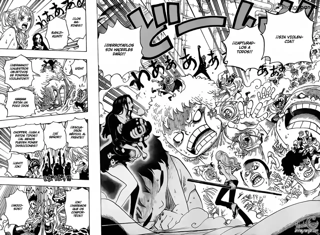 One Piece Capítulo 688 - Página 16 en español