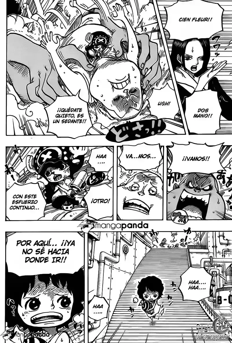 One Piece Capítulo 688 - Página 4 en español