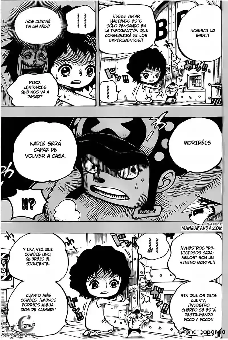One Piece Capítulo 688 - Página 9 en español