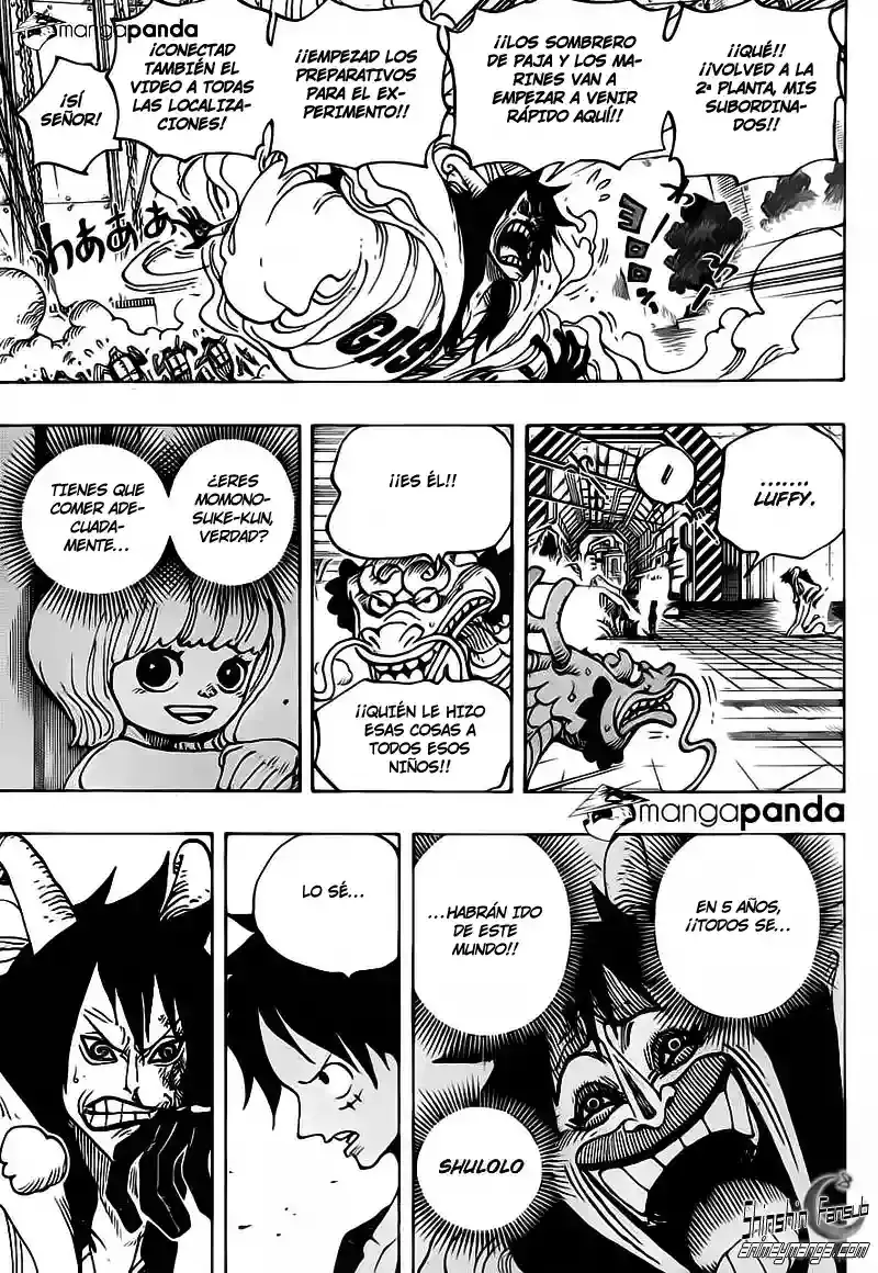 One Piece Capítulo 689 - Página 12 en español