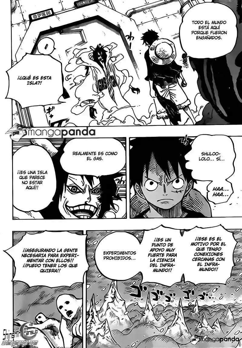 One Piece Capítulo 689 - Página 13 en español