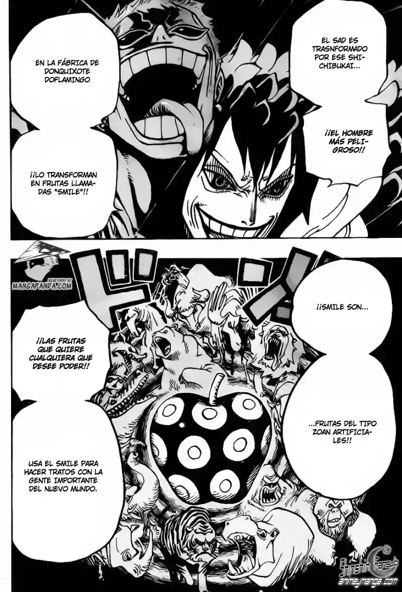 One Piece Capítulo 689 - Página 15 en español