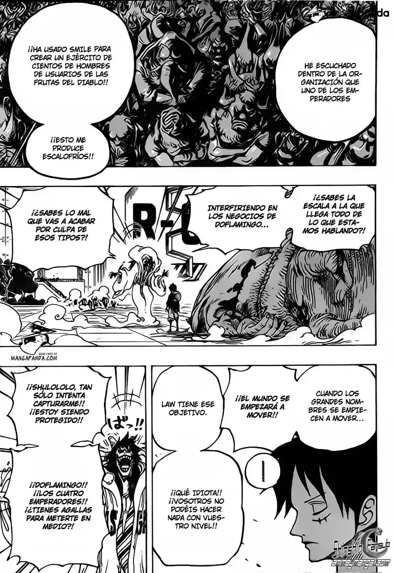 One Piece Capítulo 689 - Página 16 en español