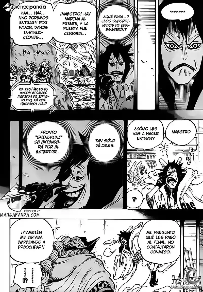 One Piece Capítulo 689 - Página 4 en español