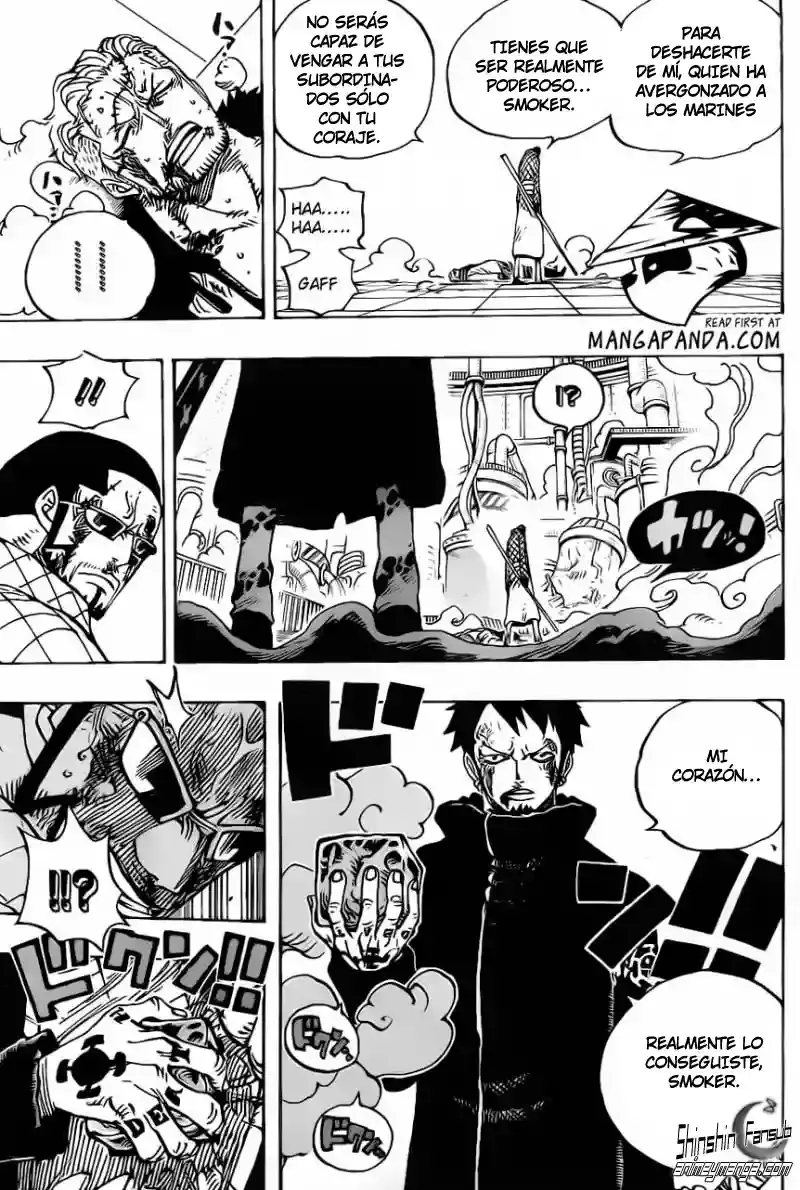 One Piece Capítulo 690 - Página 11 en español