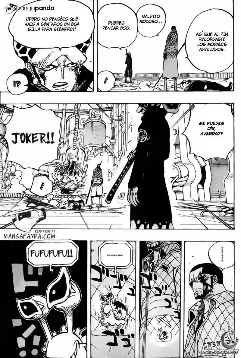 One Piece Capítulo 690 - Página 13 en español