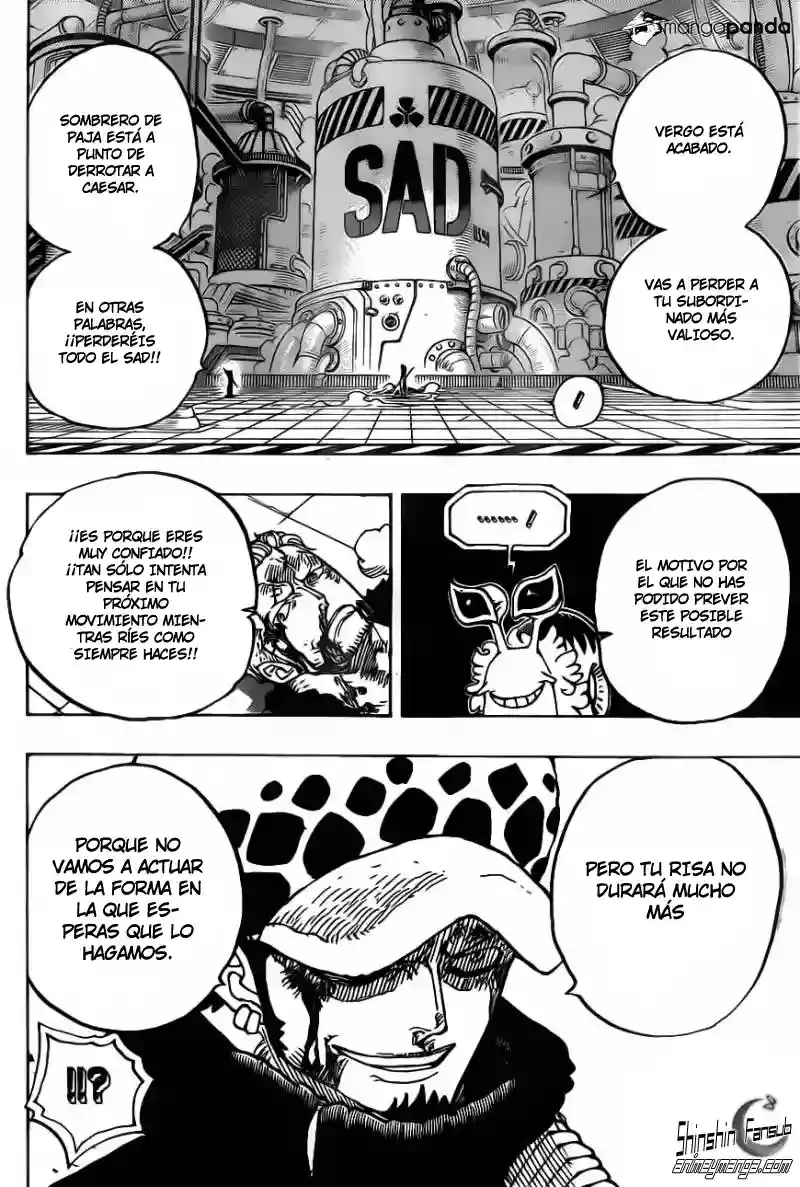 One Piece Capítulo 690 - Página 14 en español
