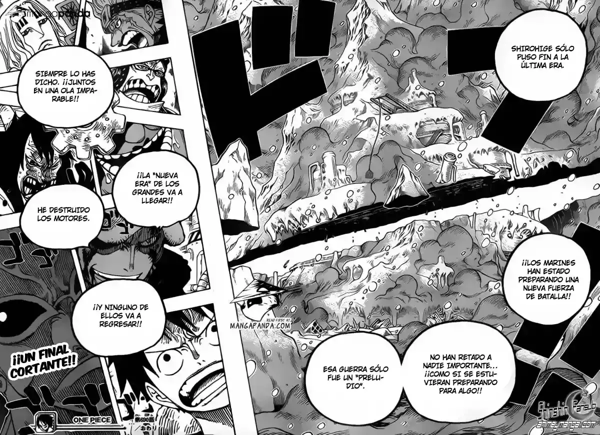 One Piece Capítulo 690 - Página 17 en español