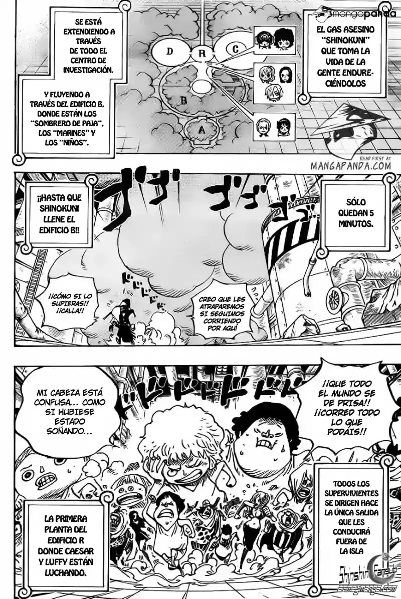 One Piece Capítulo 690 - Página 6 en español