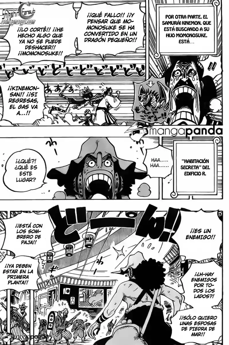 One Piece Capítulo 690 - Página 7 en español
