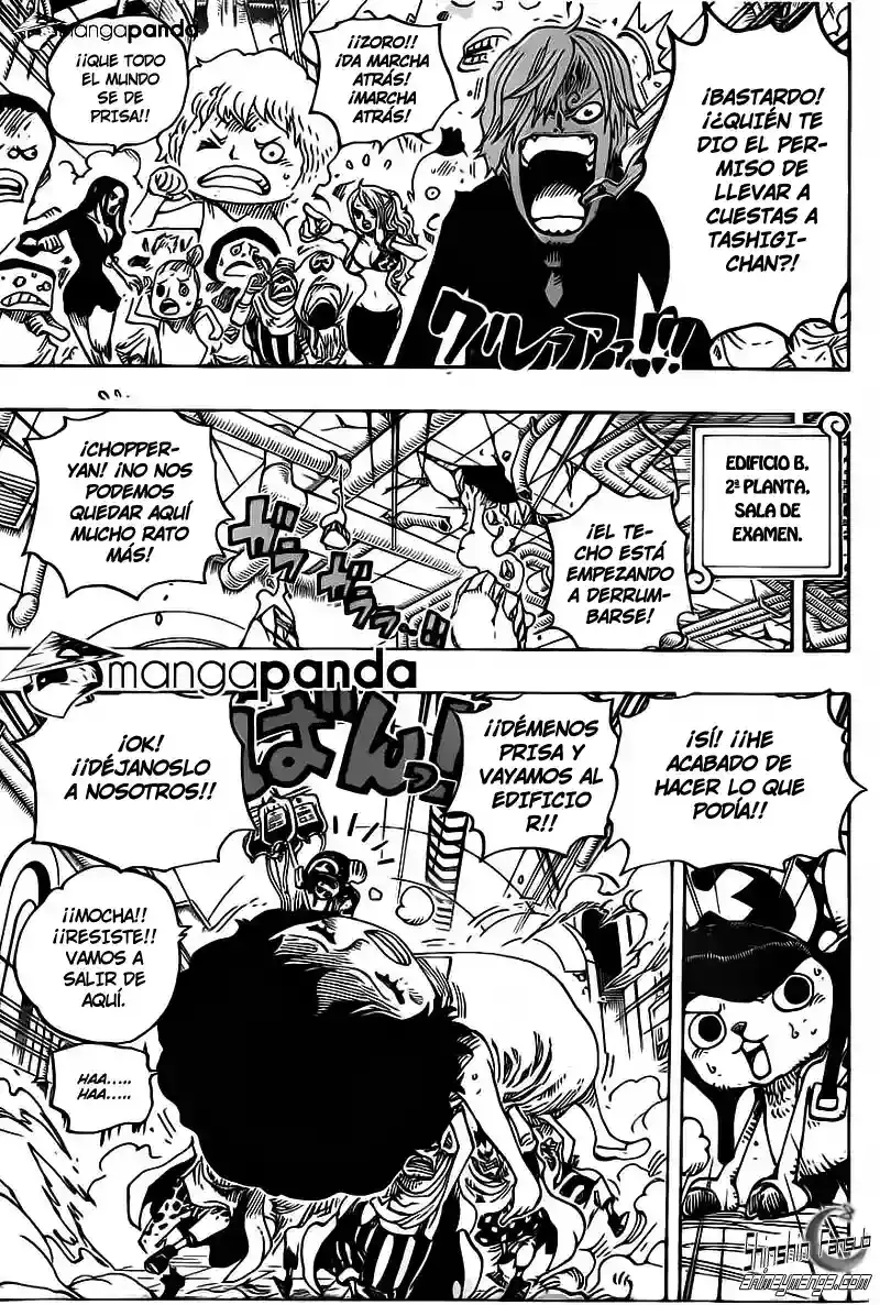One Piece Capítulo 691 - Página 3 en español