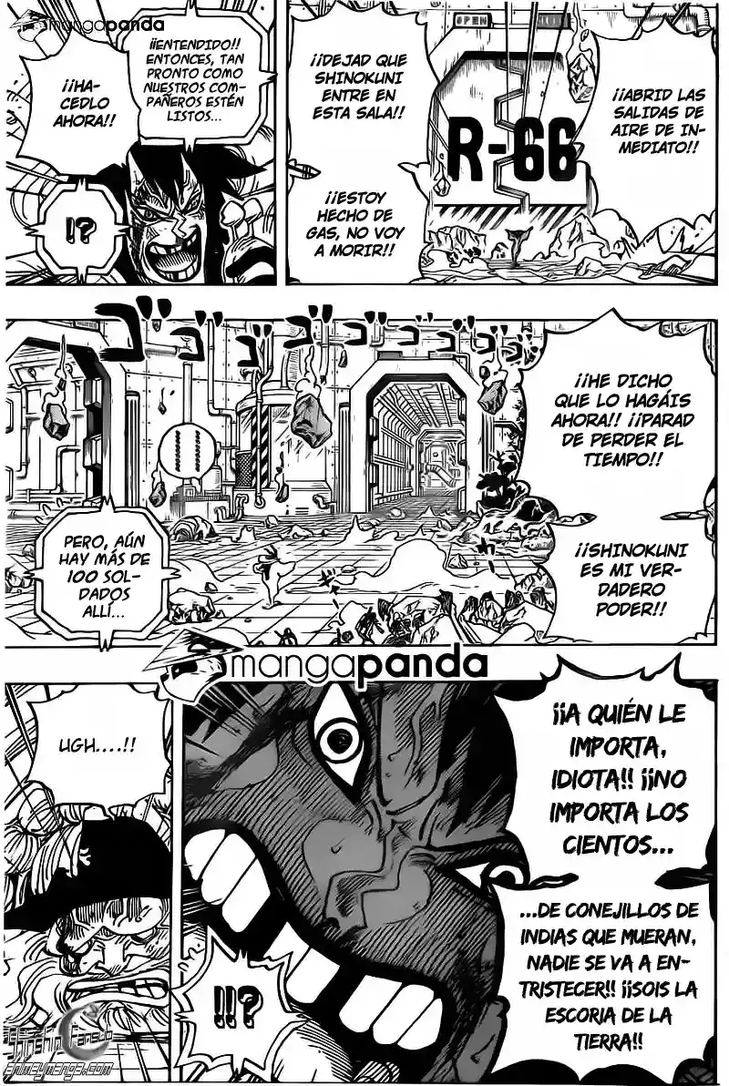 One Piece Capítulo 691 - Página 7 en español
