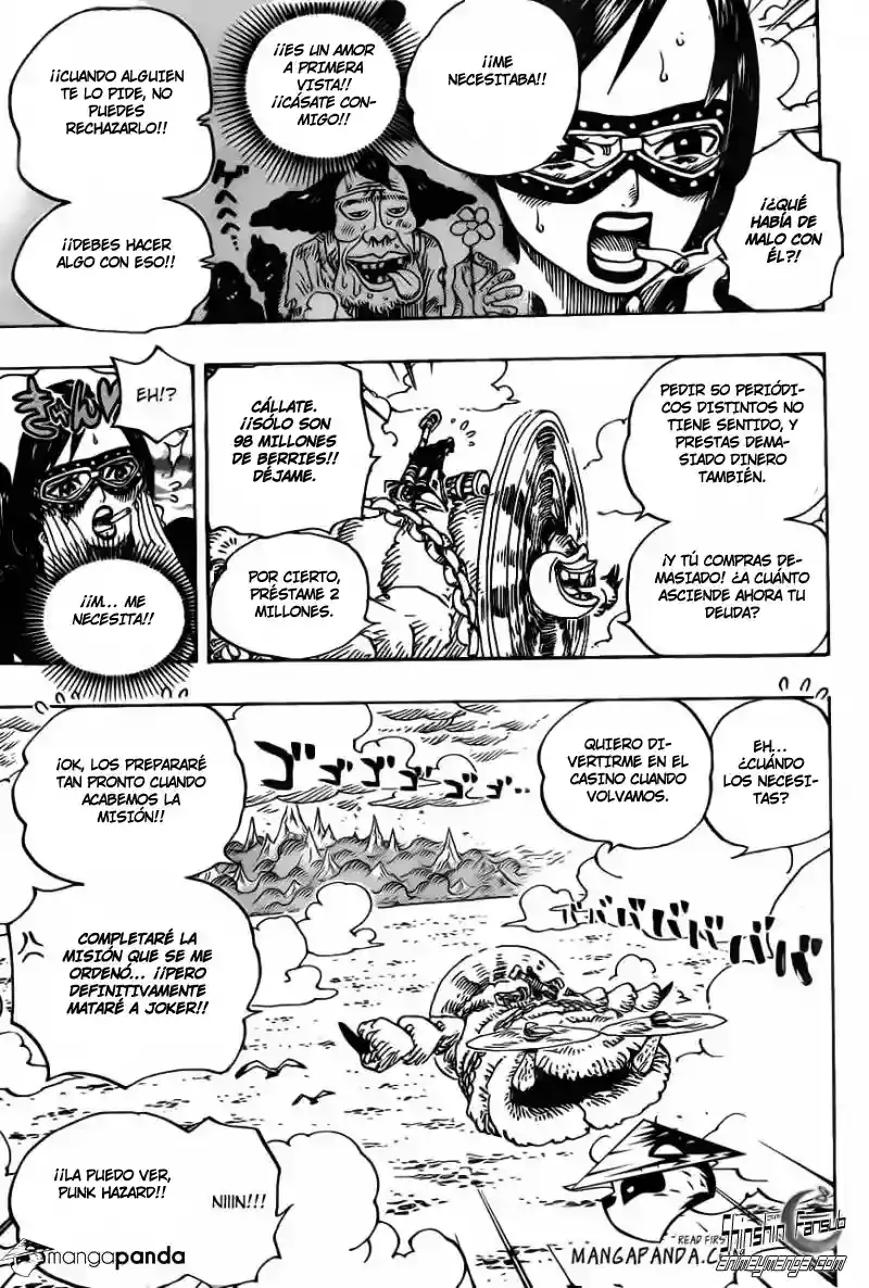 One Piece Capítulo 692 - Página 14 en español