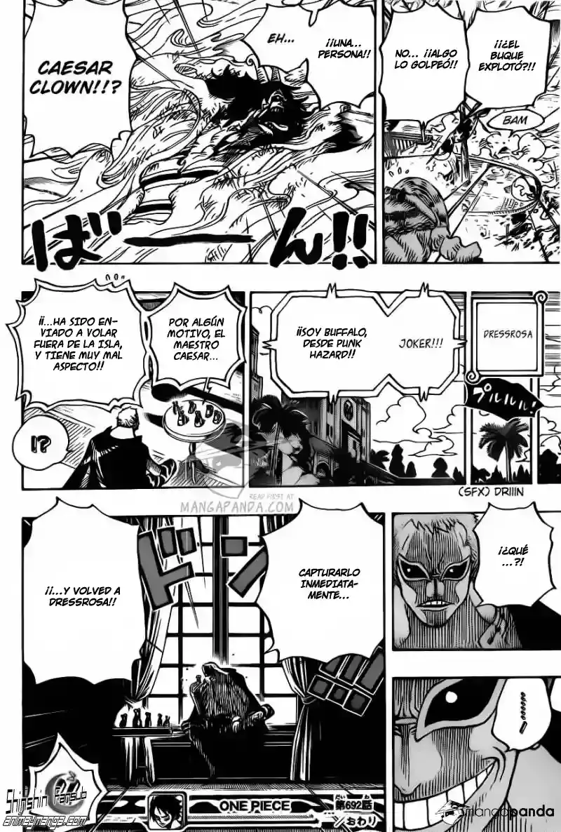 One Piece Capítulo 692 - Página 17 en español
