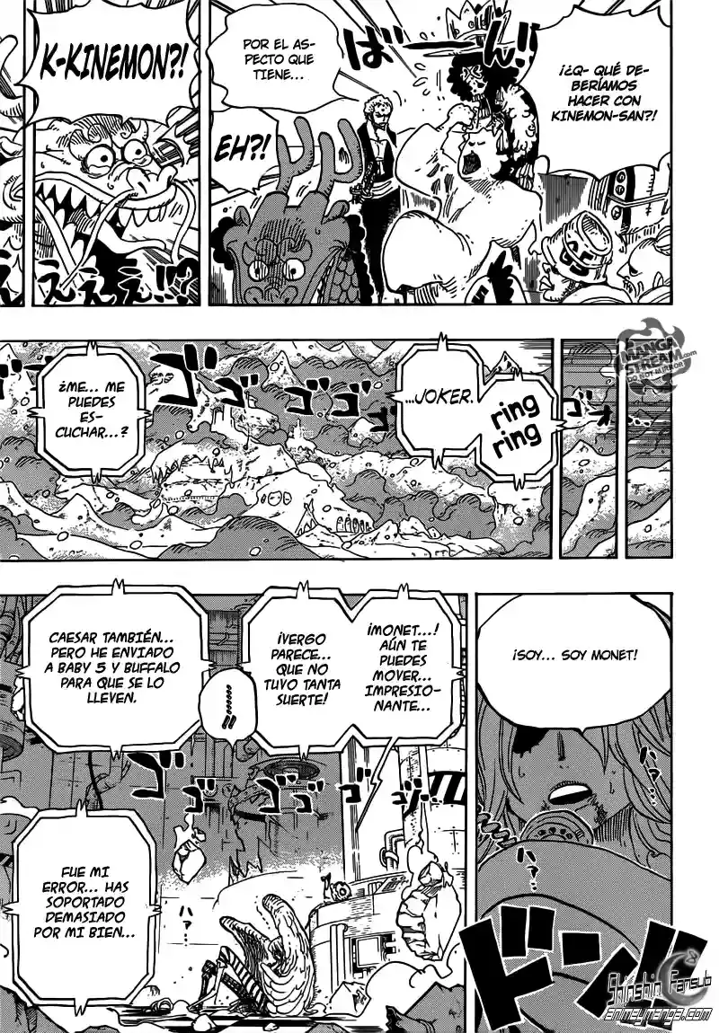 One Piece Capítulo 693 - Página 14 en español