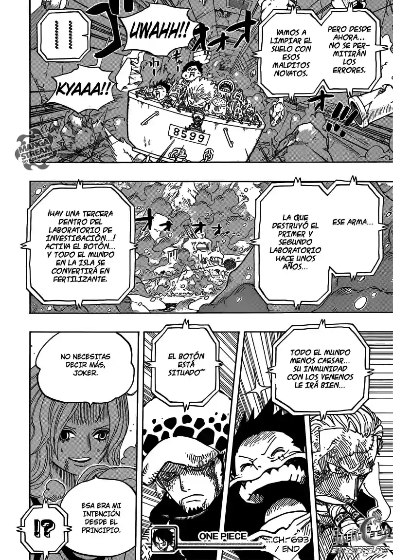 One Piece Capítulo 693 - Página 15 en español