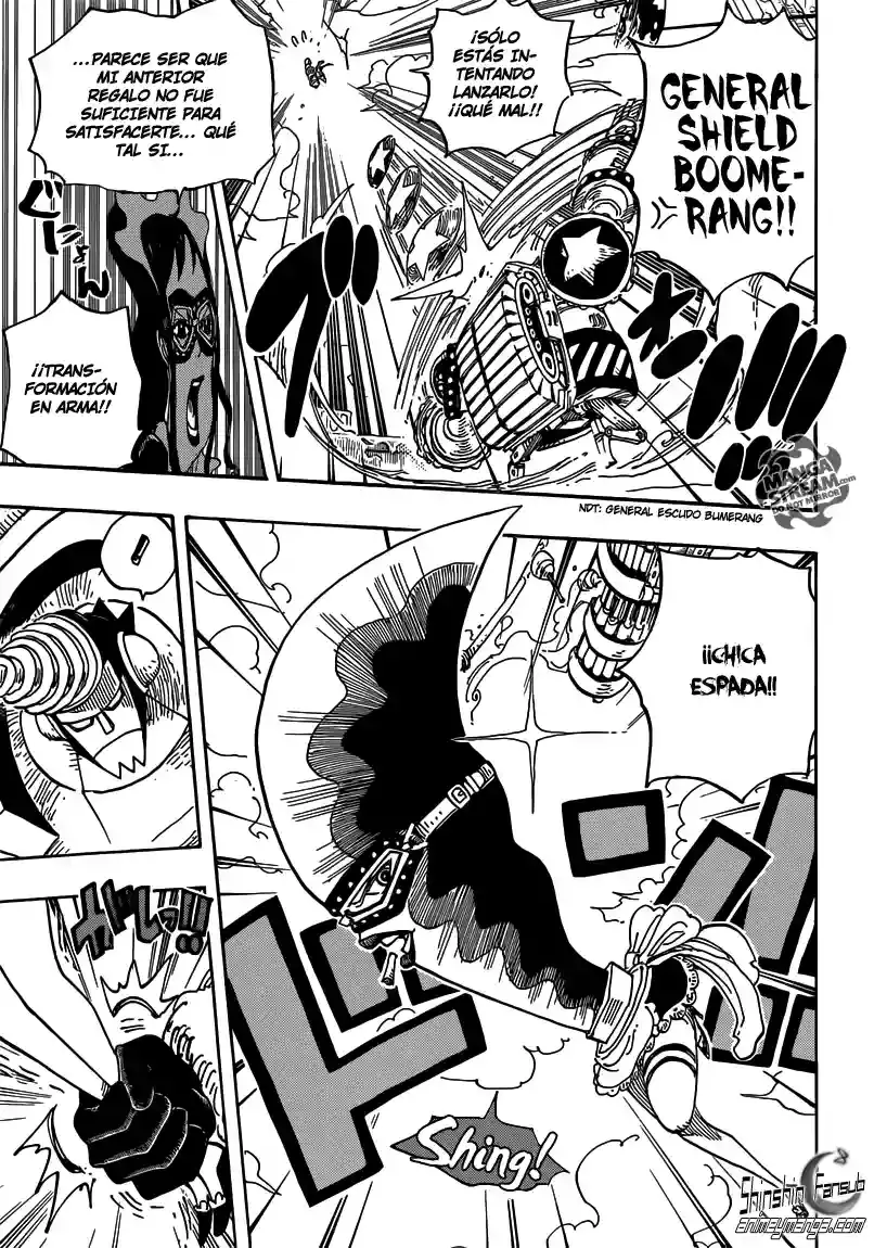 One Piece Capítulo 693 - Página 6 en español