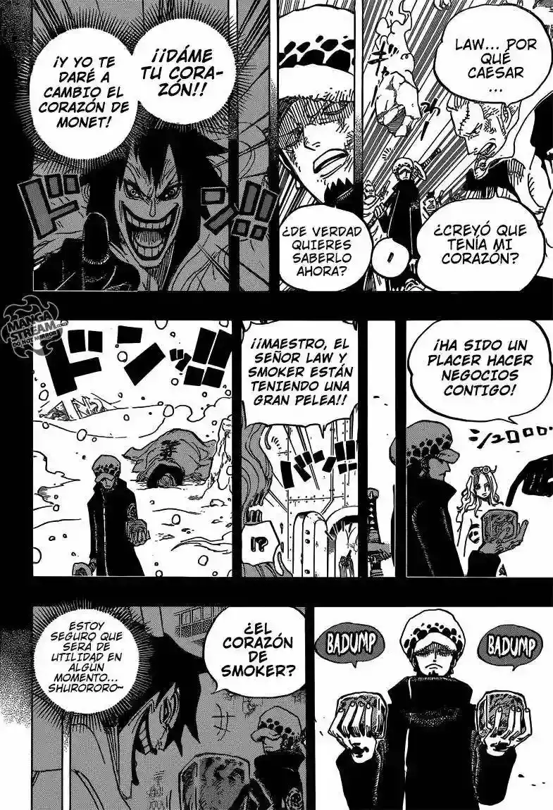 One Piece Capítulo 694 - Página 15 en español