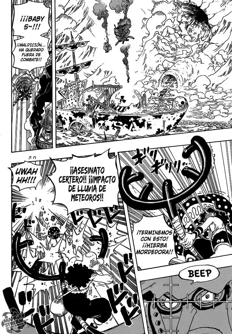 One Piece Capítulo 695 - Página 15 en español